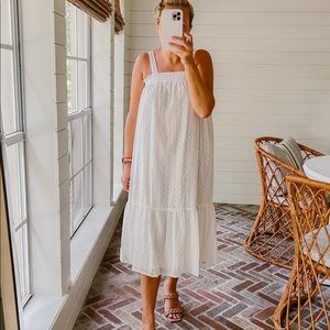 Loft smocked dress